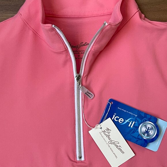 The Tailored Sportsman Short Sleeve Sun Shirt - Pink - M - Picture 2 of 3